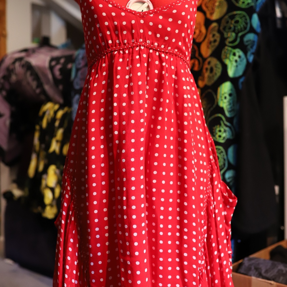 Polkadot Sundress with Pockets